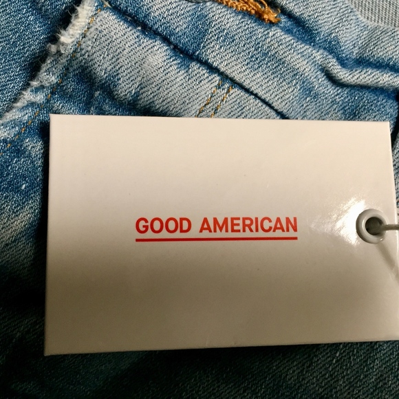 Good American Plus (22) Destruction Skinny Jeans - Picture 5 of 6